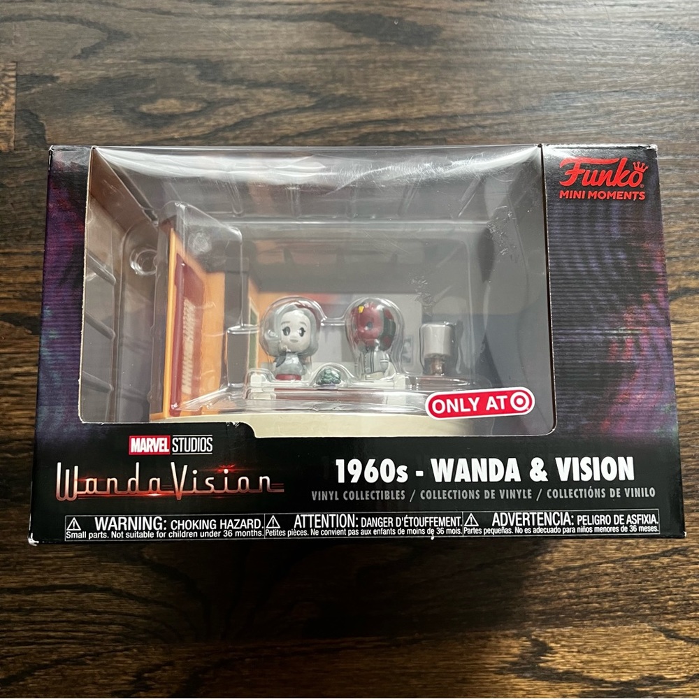 Funko Mini Moments WandaVision 1960s - Wanda & Vision (Marvel Studios) | NIB